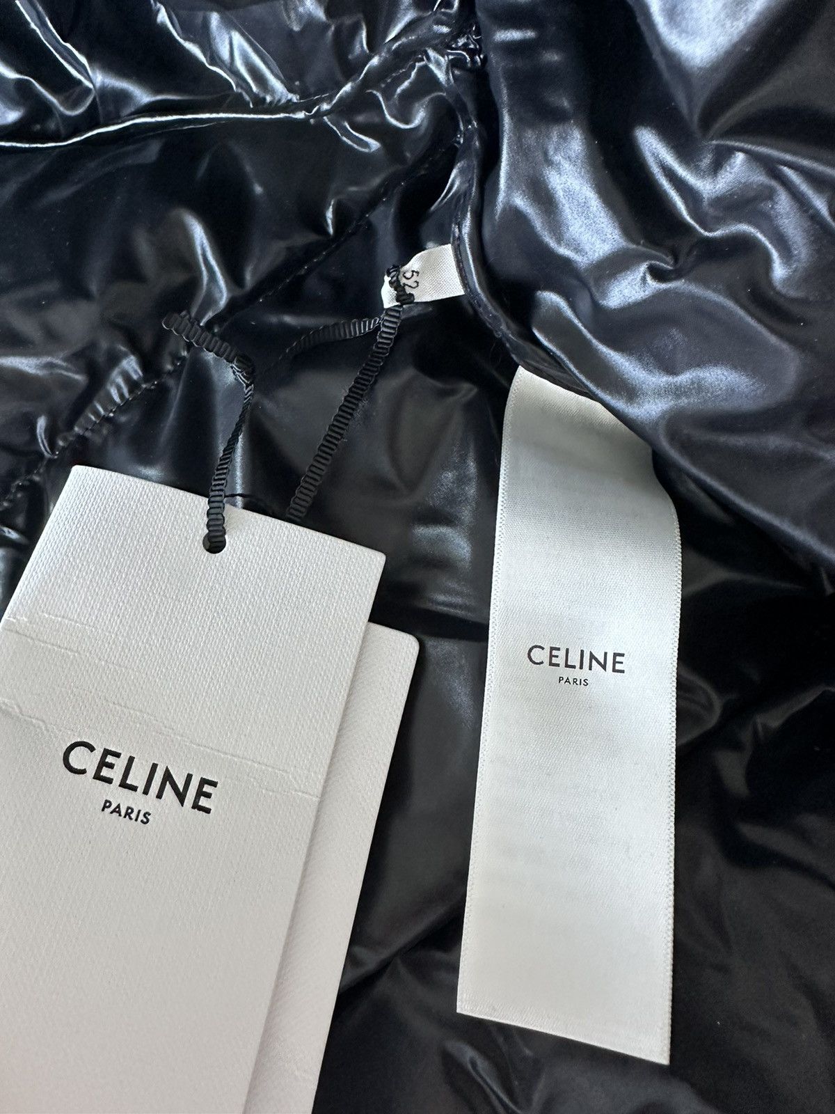 Celine × Hedi Slimane $4,500 Super Runway Brand New Celine Heavy Coat Goose Down Size US XL / EU 56 / 4 - 11 Thumbnail
