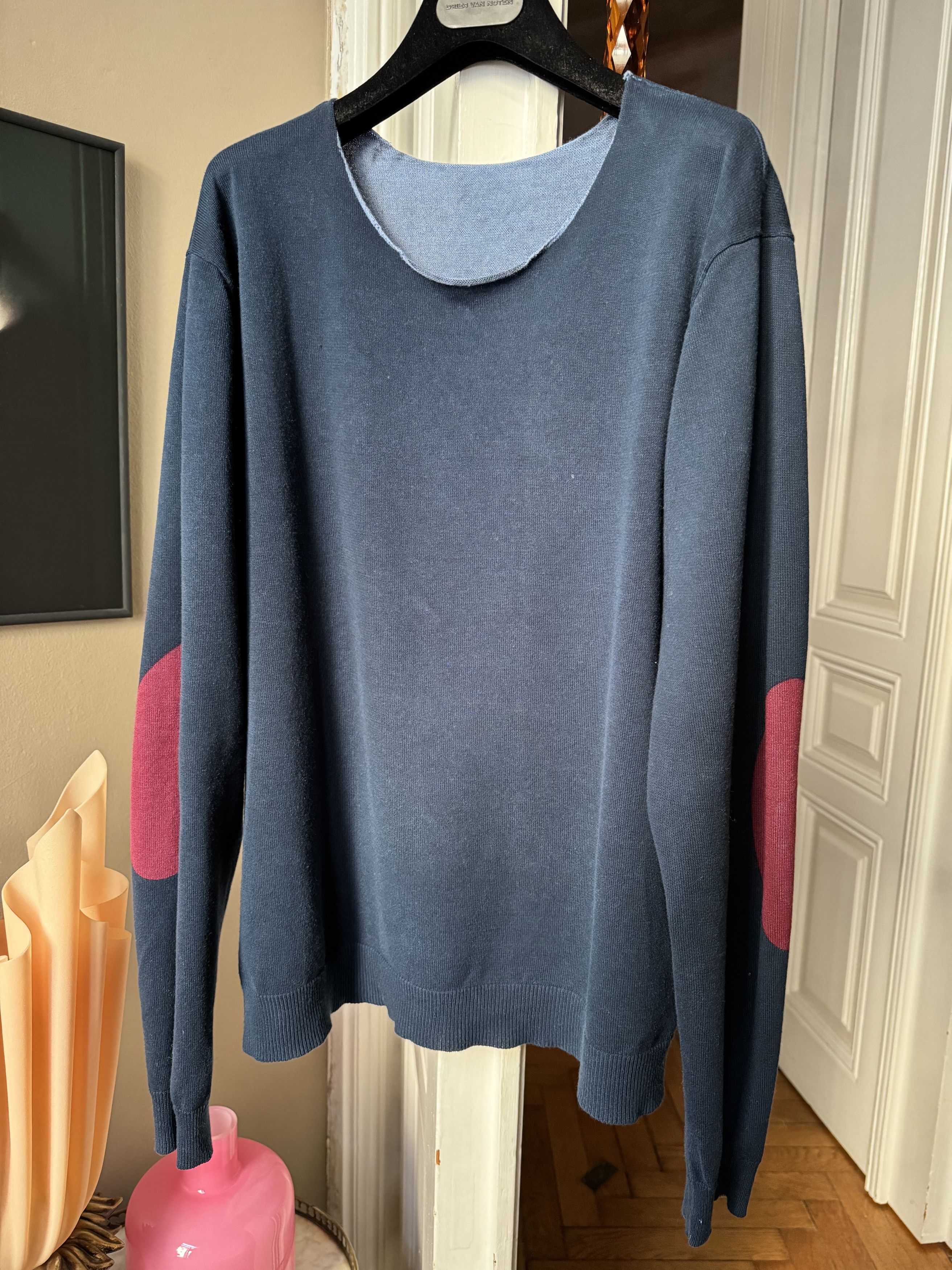 image of Label Under Construction x Vintage Sweater Top Condition Worn Twice in Mix, Men's (Size Medium)