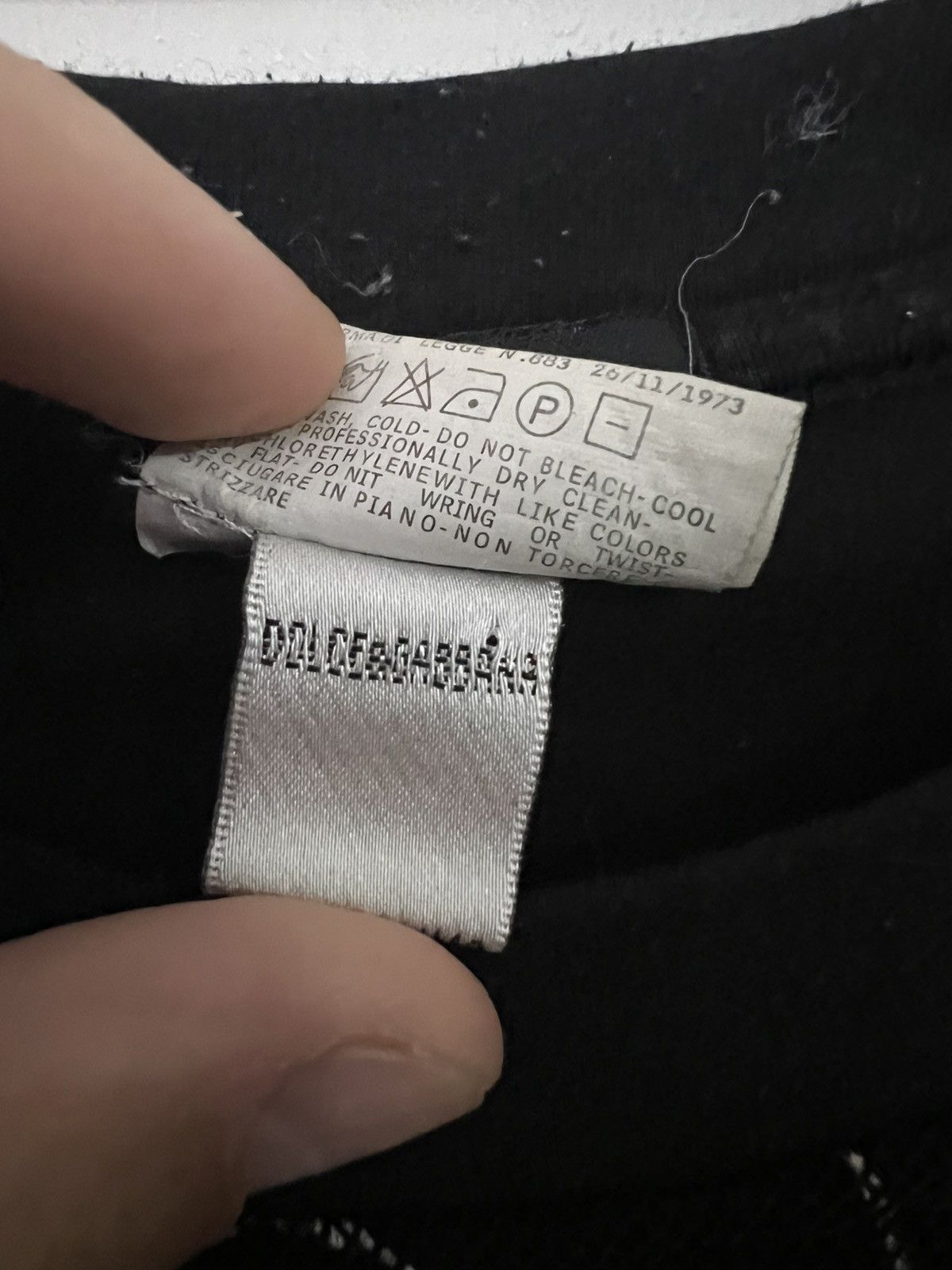 Dolce & Gabbana Vintage Dolce & Gabbana Long Sleeve Big Print Logo Shirt Size US XL / EU 56 / 4 - 3 Thumbnail