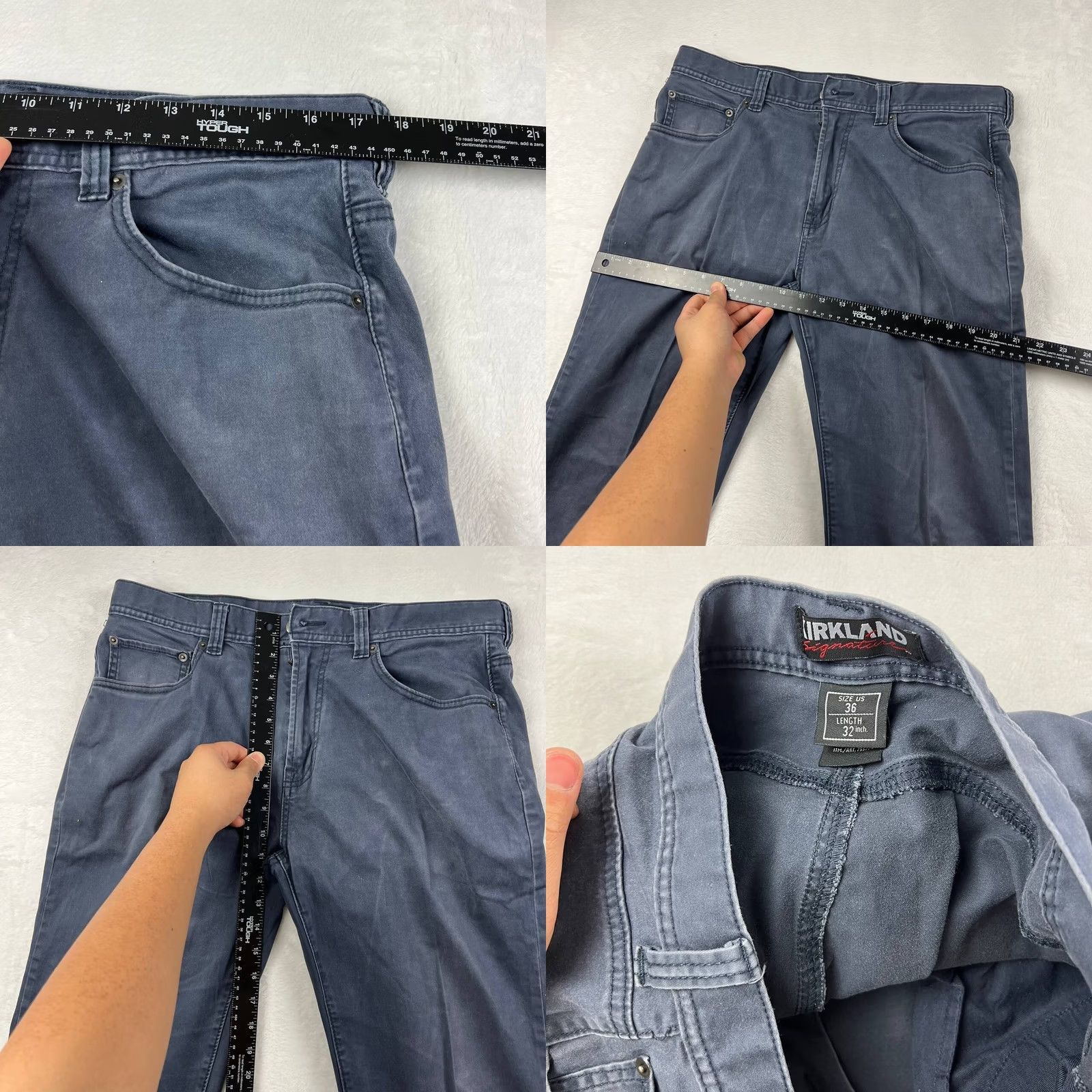 Vintage Kirkland Signature Jeans Pants 36x32 Regular Fit Mid Rise Denim Blue Men Size US 36 / EU 52 - 8 Thumbnail