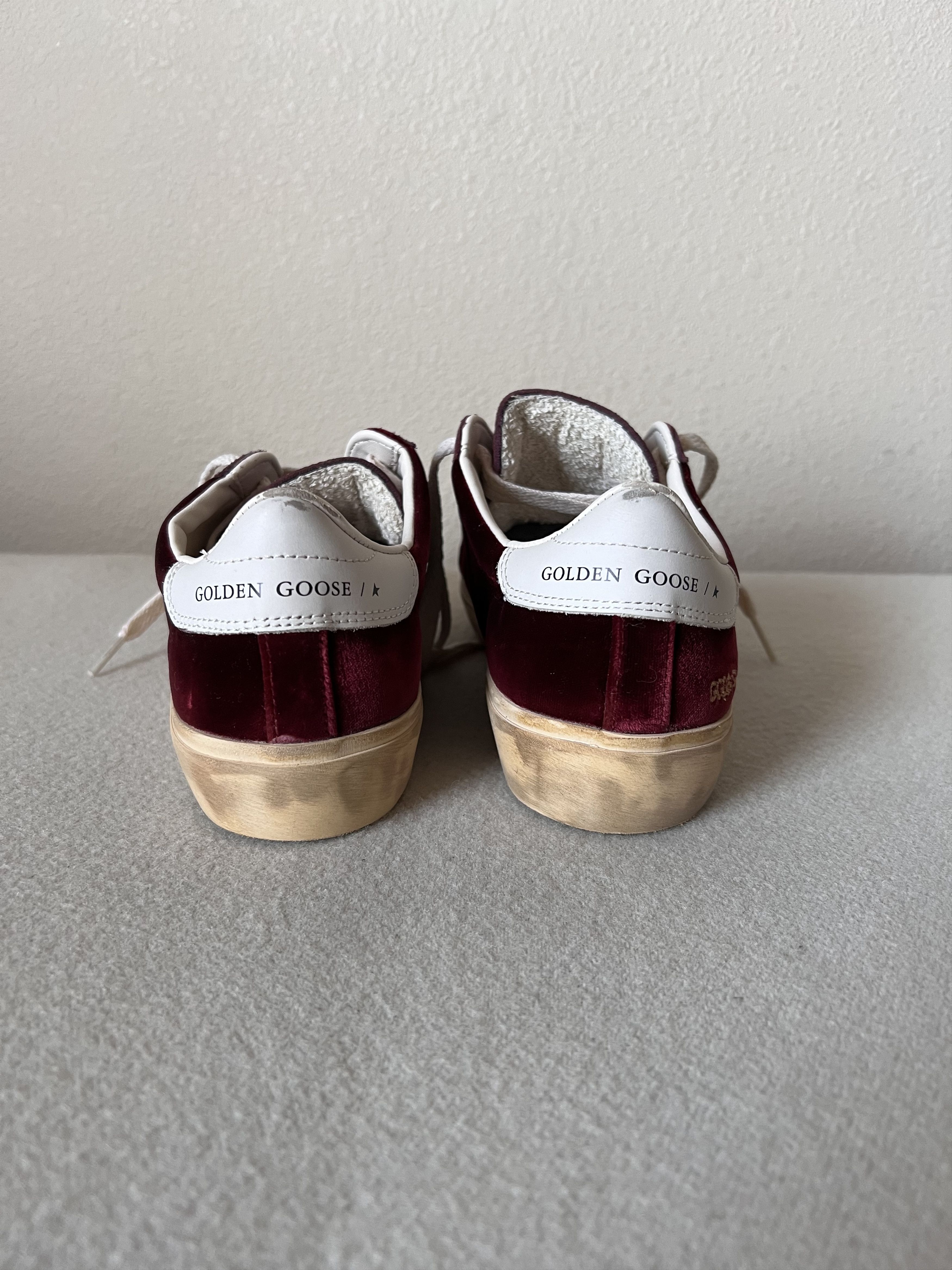 Golden Goose Golden Goose Velvet Soul Star Sneakers in Bordeaux Size US 7 / IT 37 - 5 Thumbnail