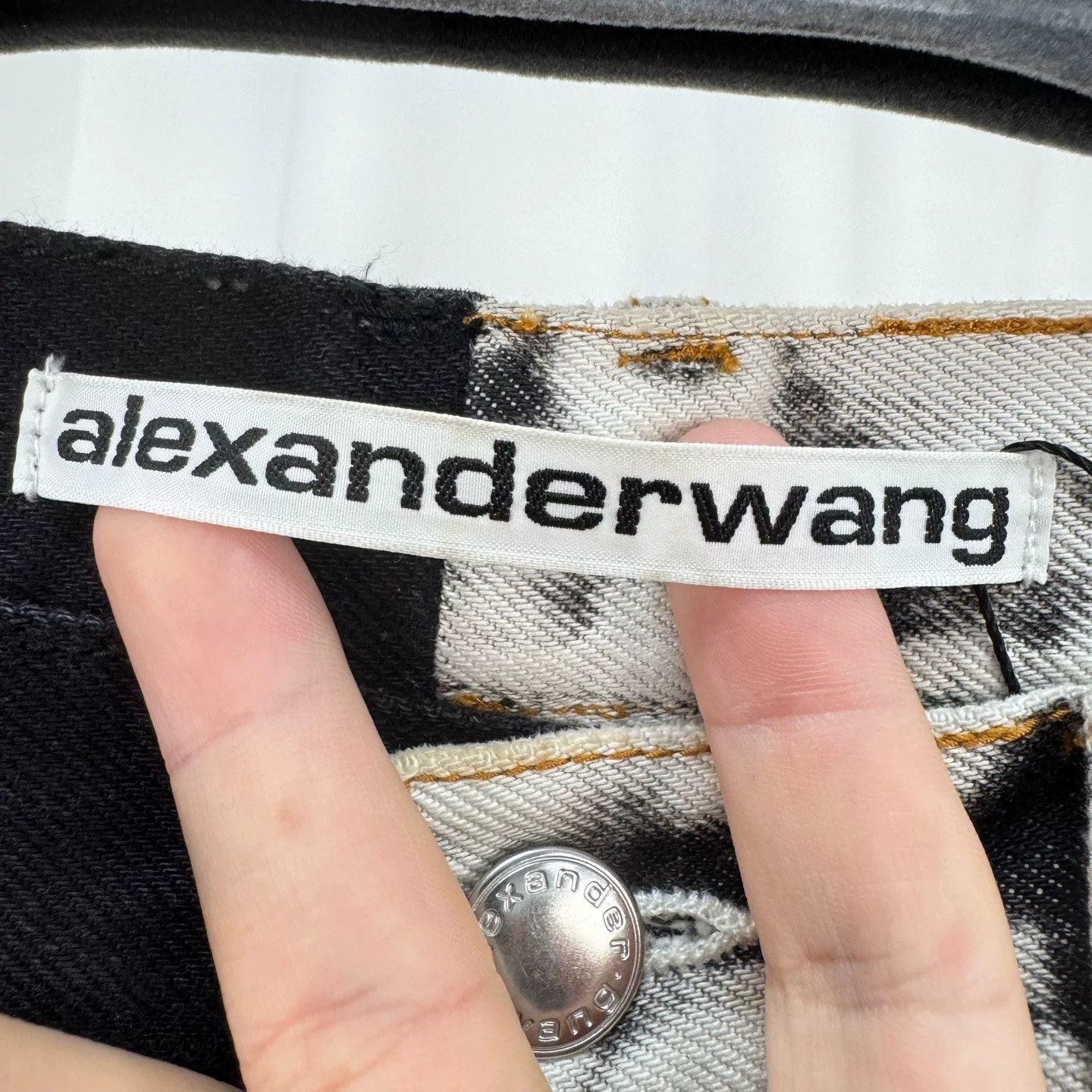 Alexander Wang Alexander Wang Colorblock Denim Pants Size US 32 / EU 48 - 7 Thumbnail