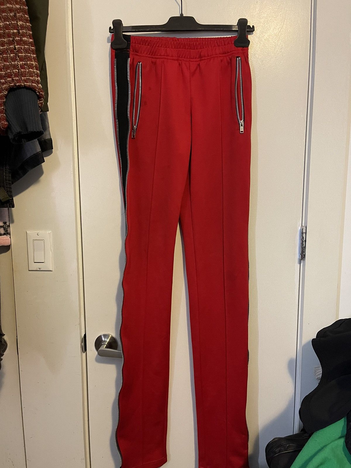 99%IS- 99% IS zipper track pants Size US 30 / EU 46 - 1 Thumbnail