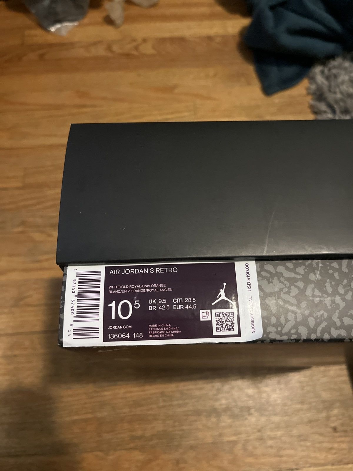 Jordan Brand Jordan 3 “Knicks” Size US 10.5 / EU 43-44 - 5 Thumbnail