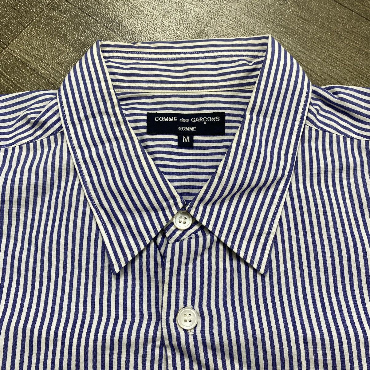 Comme des Garcons Homme 🇯🇵SS09 Comme des Garçons Homme CDG Striped Shirt Designer Size US M / EU 48-50 / 2 - 5 Thumbnail
