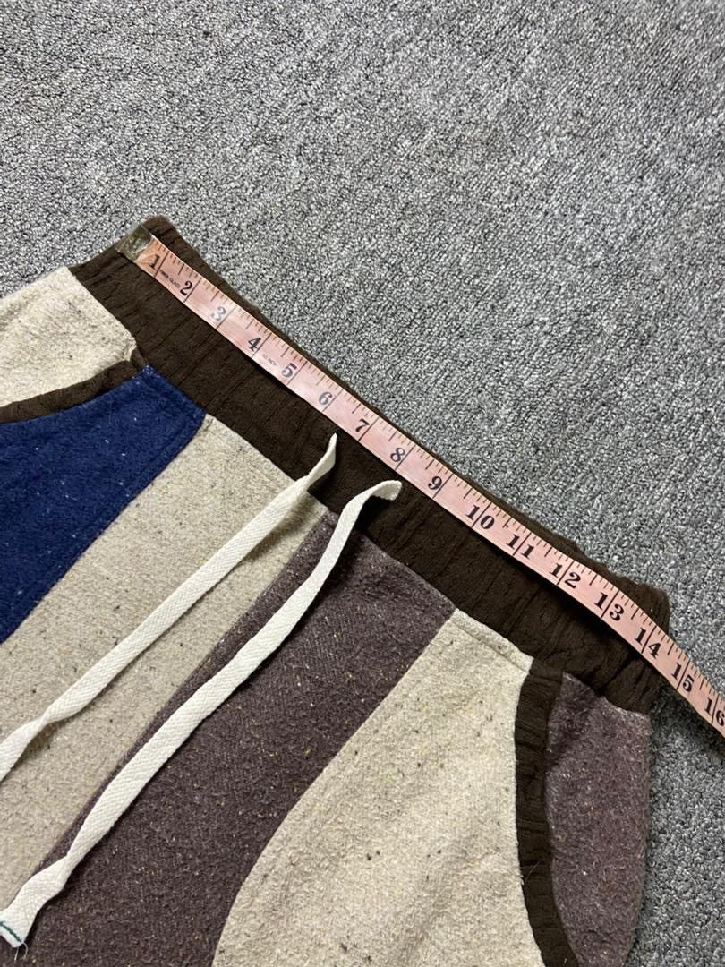 Japanese Brand Marine Sanforized Patchwork Style Skirt (201) Size 28" / US 6 / IT 42 - 9 Thumbnail