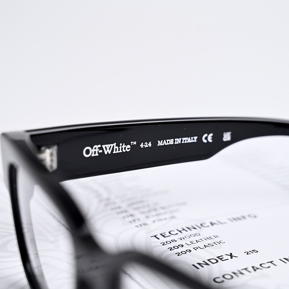Off-White OFF WHITE STYLE 59 GLASSES Size ONE SIZE - 5 Thumbnail