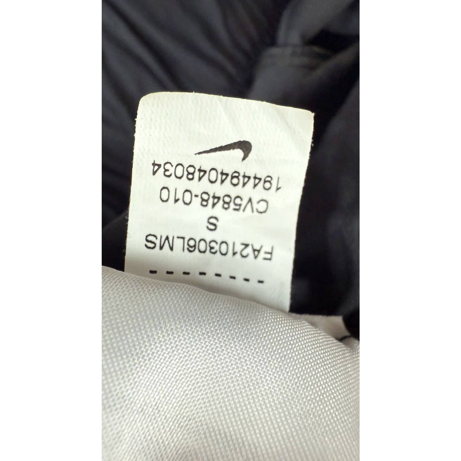 Nike NIKE Dri-FIT Jogger Pants Womens Small Black Athletic Tapered Sports Lightweight Stretch Size 28" / US 6 / IT 42 - 3 Thumbnail
