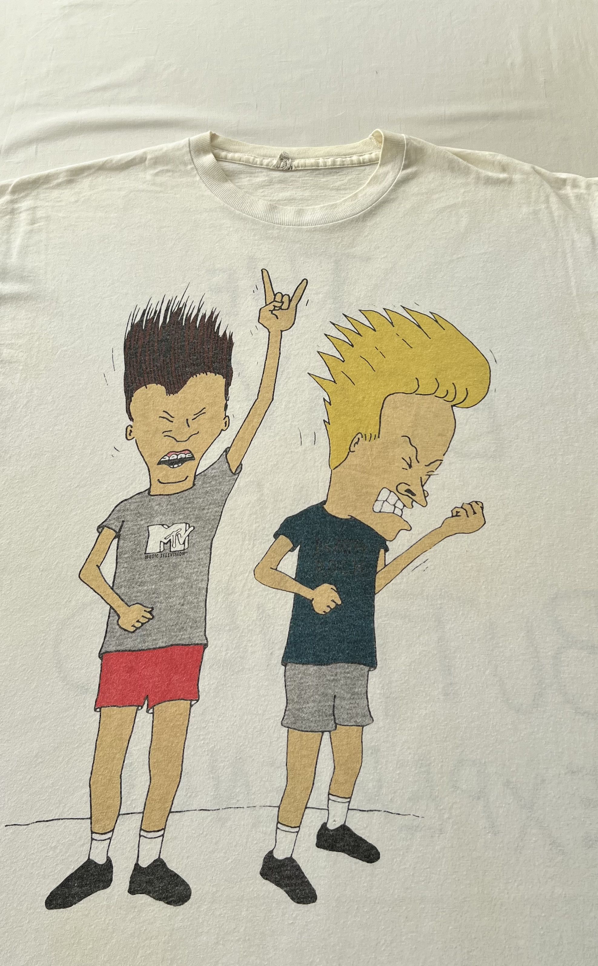Cartoon Network Vintage 90s Beavis and Butt-Head Experience MTV T-shirt Size US XL / EU 56 / 4 - 3 Thumbnail
