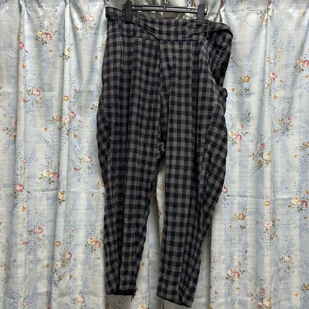 お歳暮 のし パンツ Pants Yohji Check Yamamoto Balloon パンツ