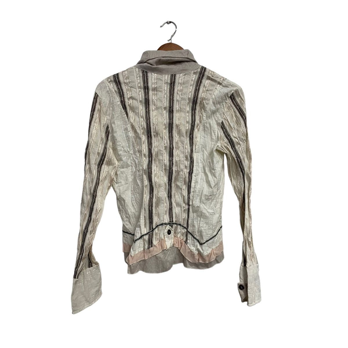 Japanese Brand × Marithe + Francois Girbaud Elisa cavaletti victorian shirt Size M / US 6-8 / IT 42-44 - 3 Thumbnail
