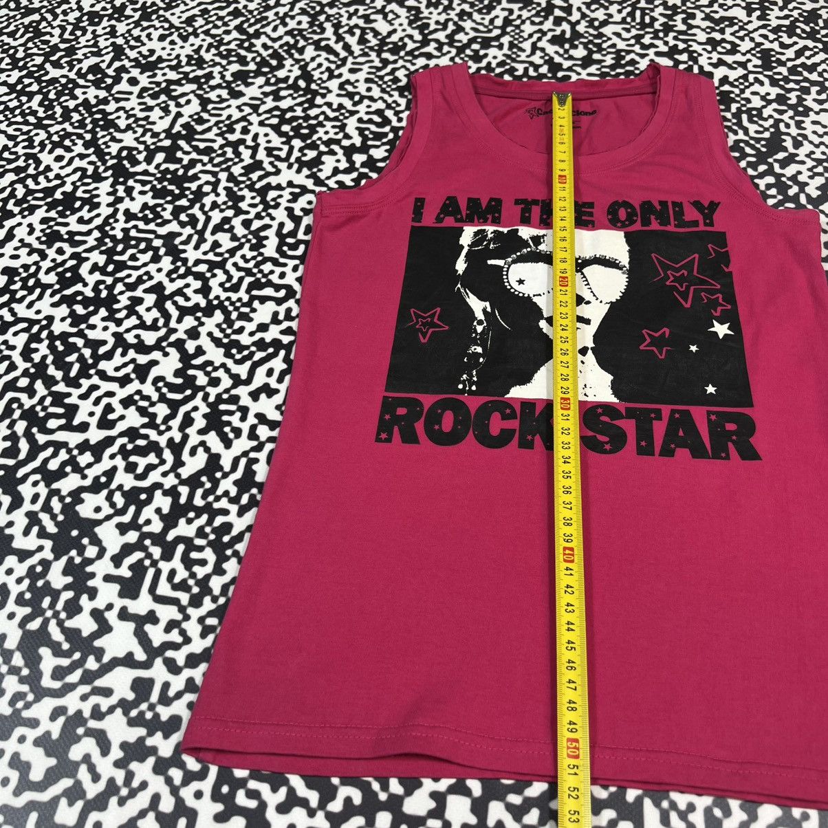 Japanese Brand Vintage Y2K I Am The Only Rock Star Face Logo Hysteric Top Size XS / US 0-2 / IT 36-38 - 10 Thumbnail