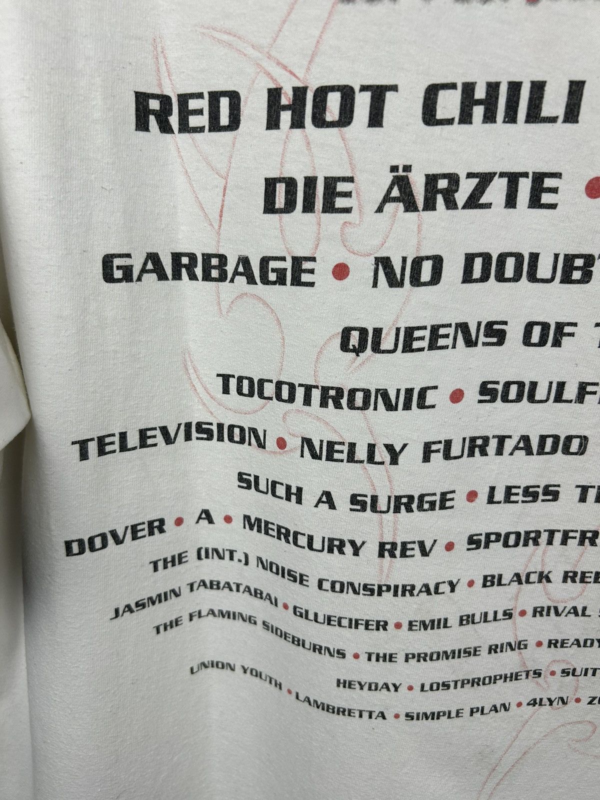Band Tees Vintage 2002 Southside Music Festival Concert Shirt Size US XL / EU 56 / 4 - 19 Thumbnail