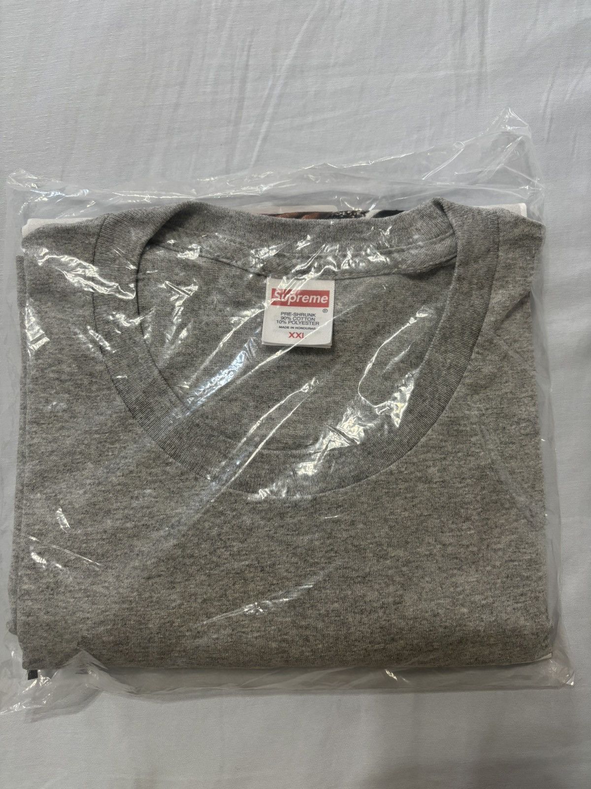 Supreme Supreme Playboi Carti Tee Heather Grey XXL IN HAND