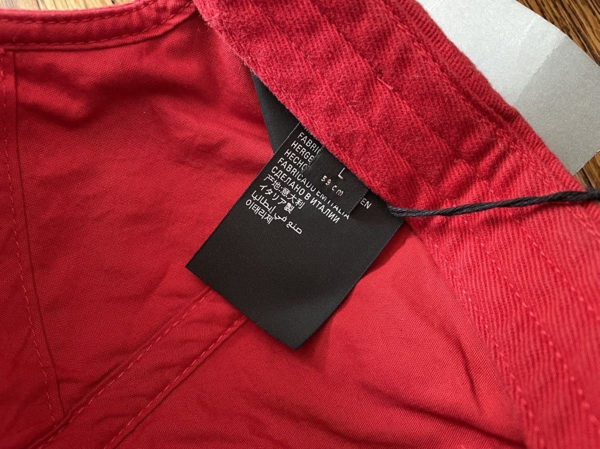 Balenciaga Balenciaga Red/Red Distressed Cap Size ONE SIZE - 8 Thumbnail