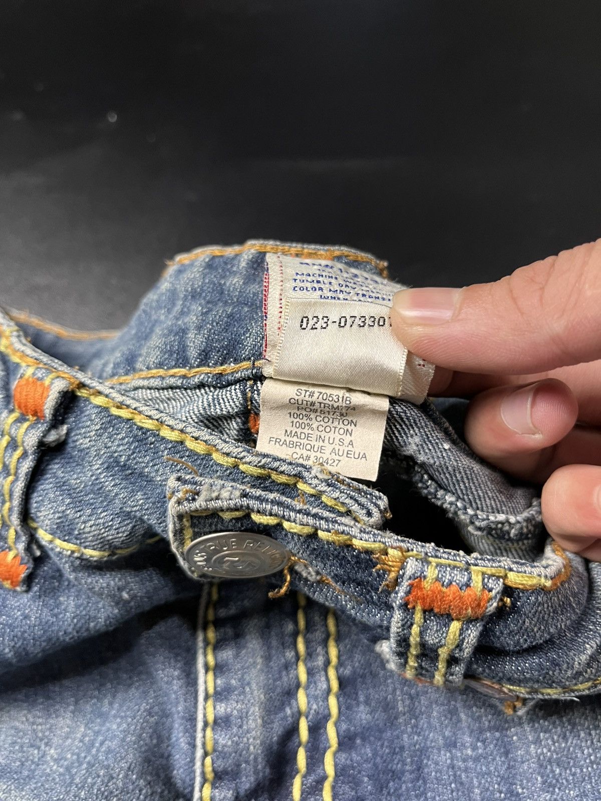 Japanese Brand Japanese True Religion Jeans Size US 27 - 7 Thumbnail
