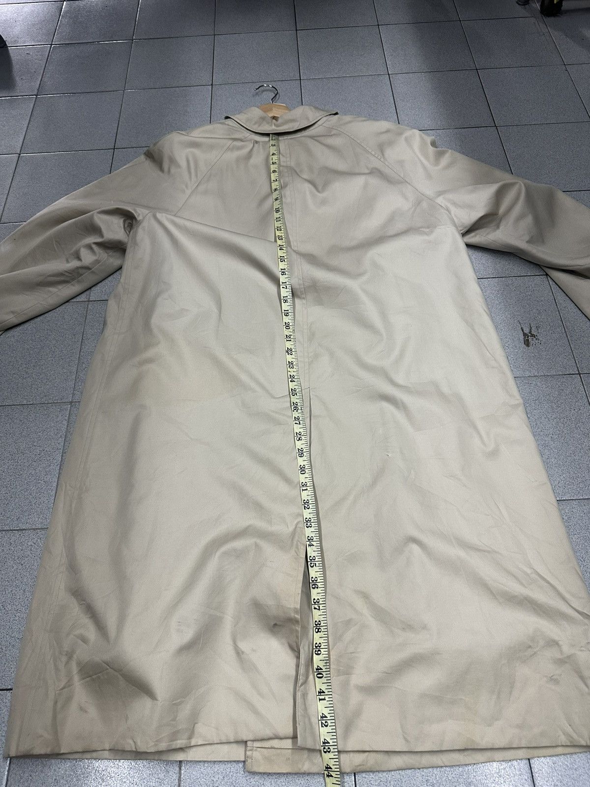 Burberry VTG Burberry’s Long Coat Nova Check Jacket Size US XL / EU 56 / 4 - 12 Thumbnail