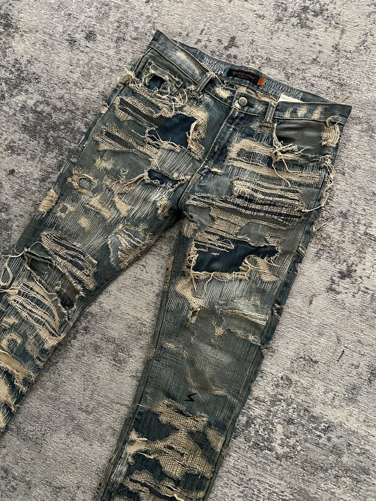 Undercover Undercover 85 blue denim Size US 30 / EU 46 - 4 Thumbnail