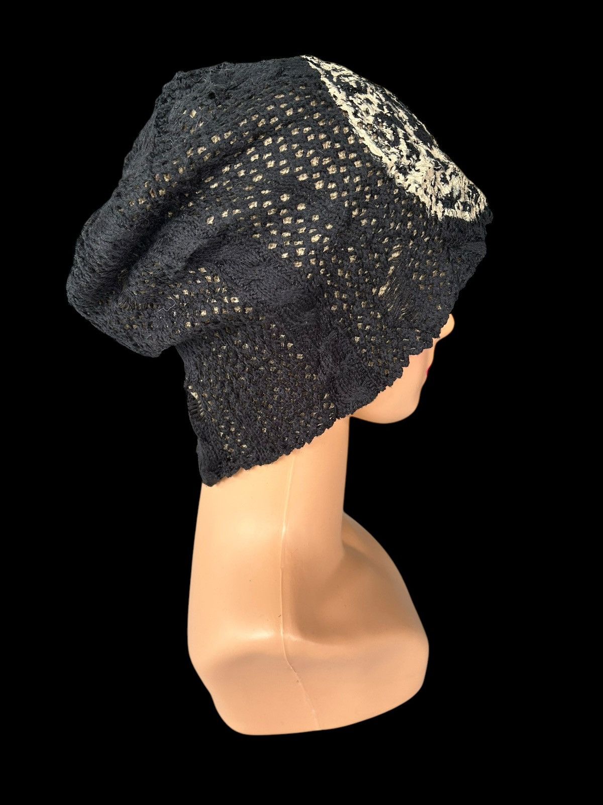 Hysteric Glamour × Japanese Brand × Vintage Japanese Distressed Design Beanie Hats Size ONE SIZE - 3 Thumbnail