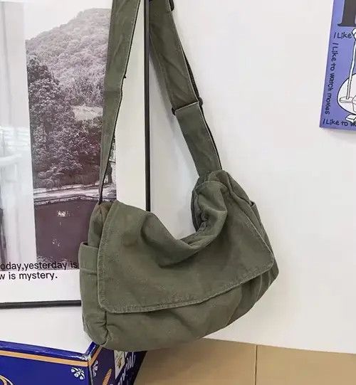 Japanese Brand Fashion canvas tote bag vintage Size ONE SIZE - 4 Thumbnail