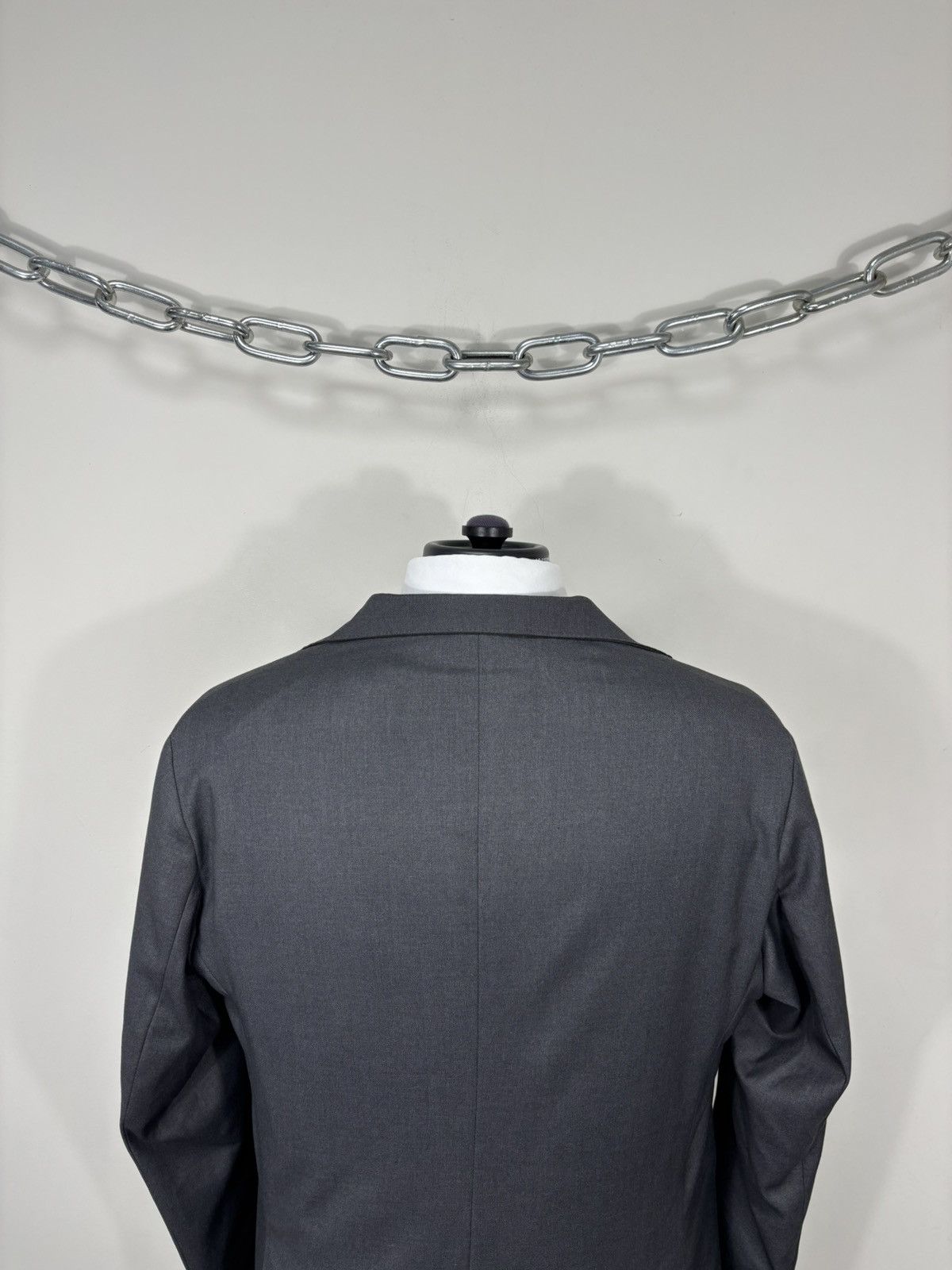 Other Linea Sartoriale Men’s Grey Super 150s Wool Blazer Jacket Size 42R - 13 Thumbnail