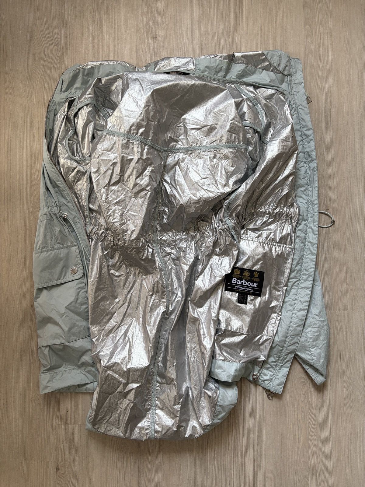 Barbour Barbour International Wheelhouse Rain Parka Jacket Size M / US 6-8 / IT 42-44 - 15 Thumbnail