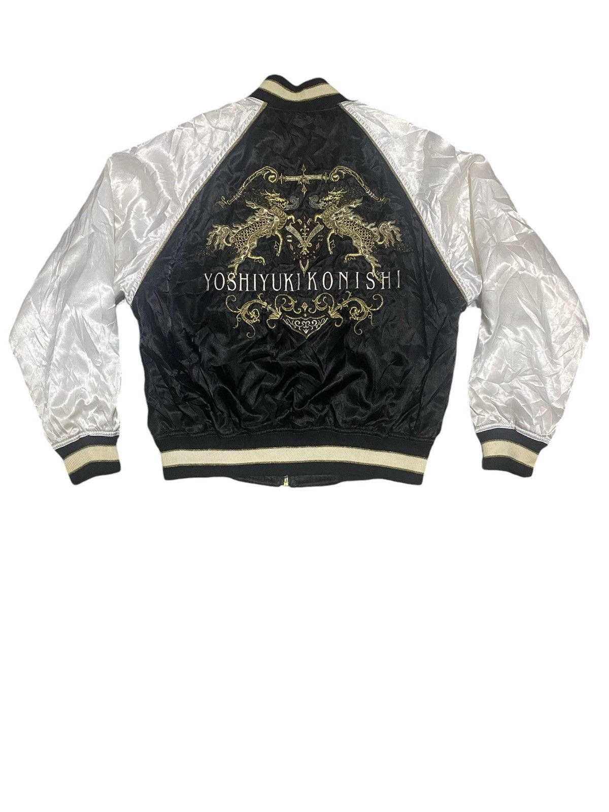 Japanese Brand × Yoshiyuki Konishi OG Rayon Yoshiyuki Konishi Dragon Embroidery Sukajan Jacket Size US L / EU 52-54 / 3 - 1 Thumbnail