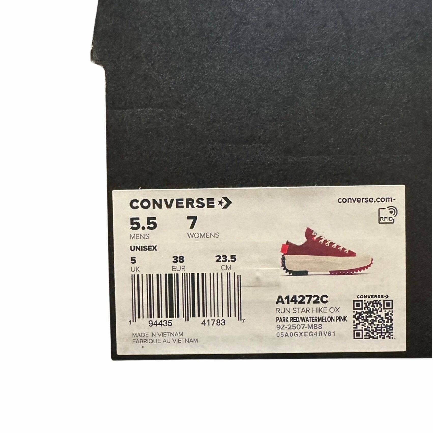 Converse ⭐Converse Run Star Hike Ox Low Platform Sz 5.5 Men's Shoes S Size US 5.5 / EU 38 - 7 Thumbnail