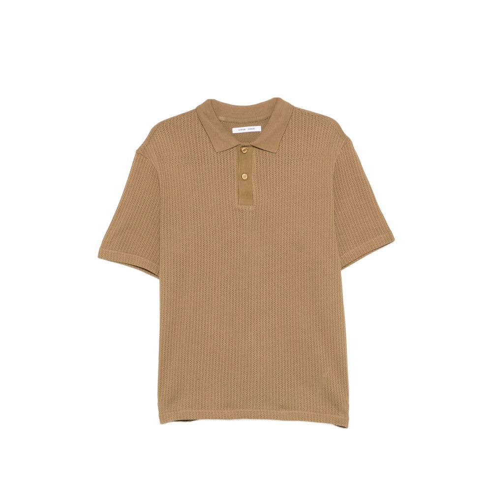 Samsoe Samsoe Samsoe Samsoe NEUTRALS Polo Shirts Size US L / EU 52-54 / 3 - 1 Thumbnail