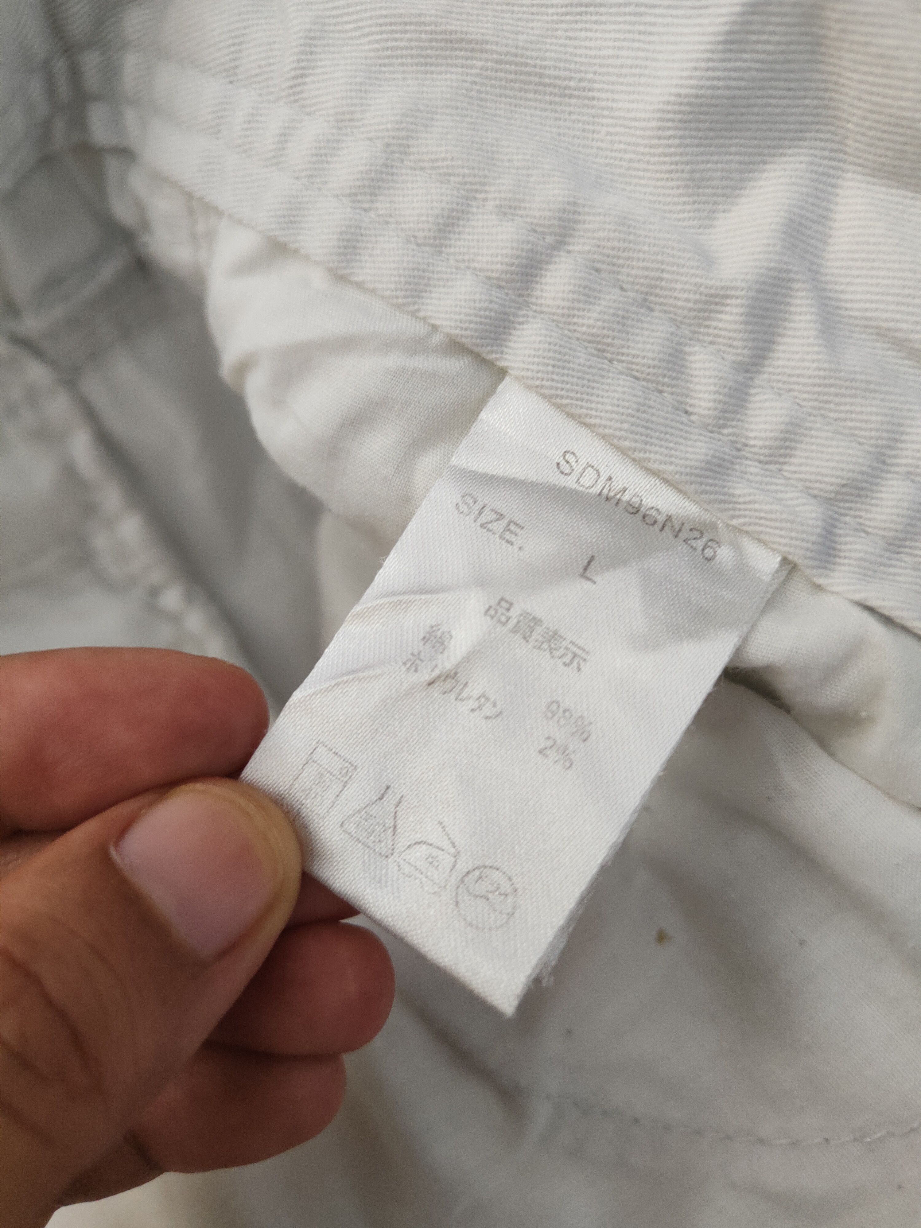 semanticdesign Semantic Design White Multipocket Cargo Pants #W2201 Size US 32 / EU 48 - 13 Thumbnail