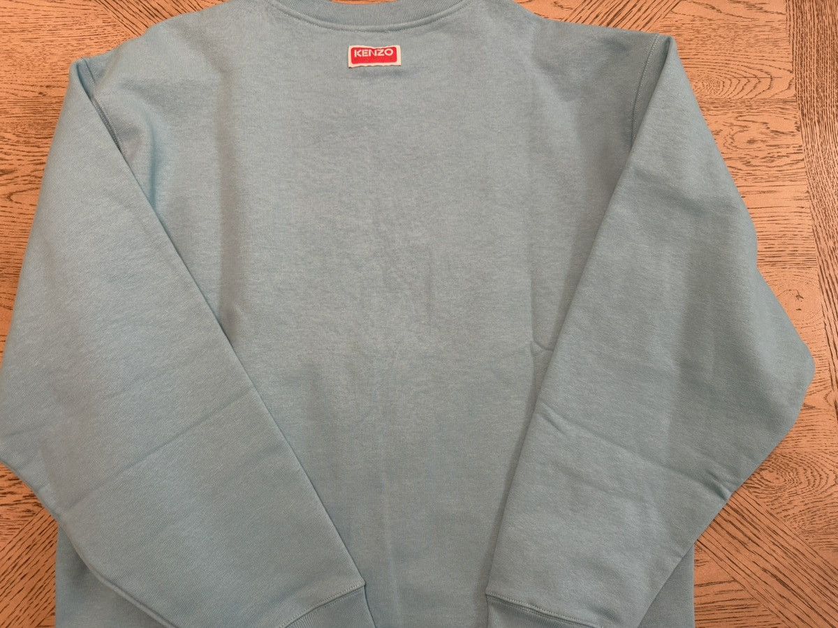 Kenzo Kenzo Men’s ‘Boke Flower’ Sweatshirt Cyan Size XL BNWT Size US XL / EU 56 / 4 - 3 Thumbnail