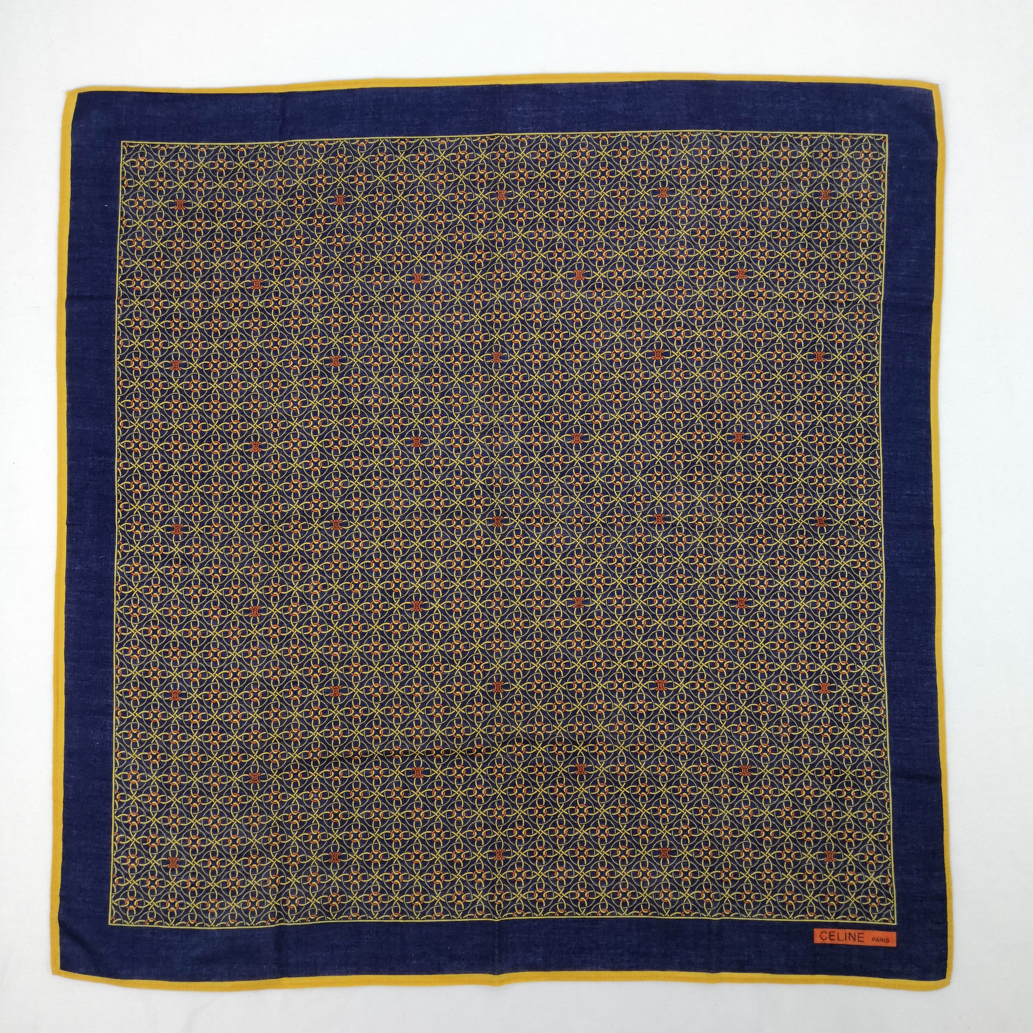 Celine Vintage Celine Handkerchief Neckerchief Bandana - AC72012 Size ONE SIZE - 2 Thumbnail