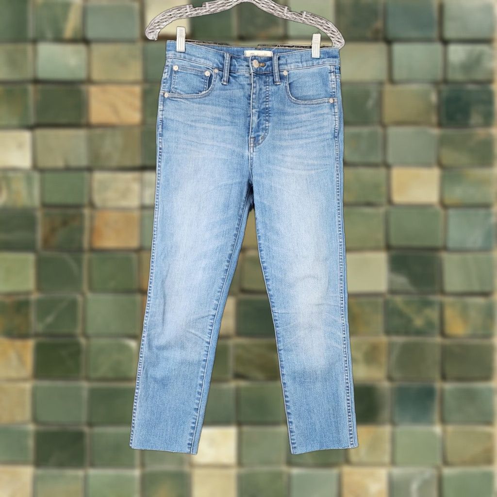 Madewell Madewell Womens 10" High Riser Skinny Skinny Blue Jeans Size 27 Size 27" / US 4 / IT 40 - 1 Thumbnail