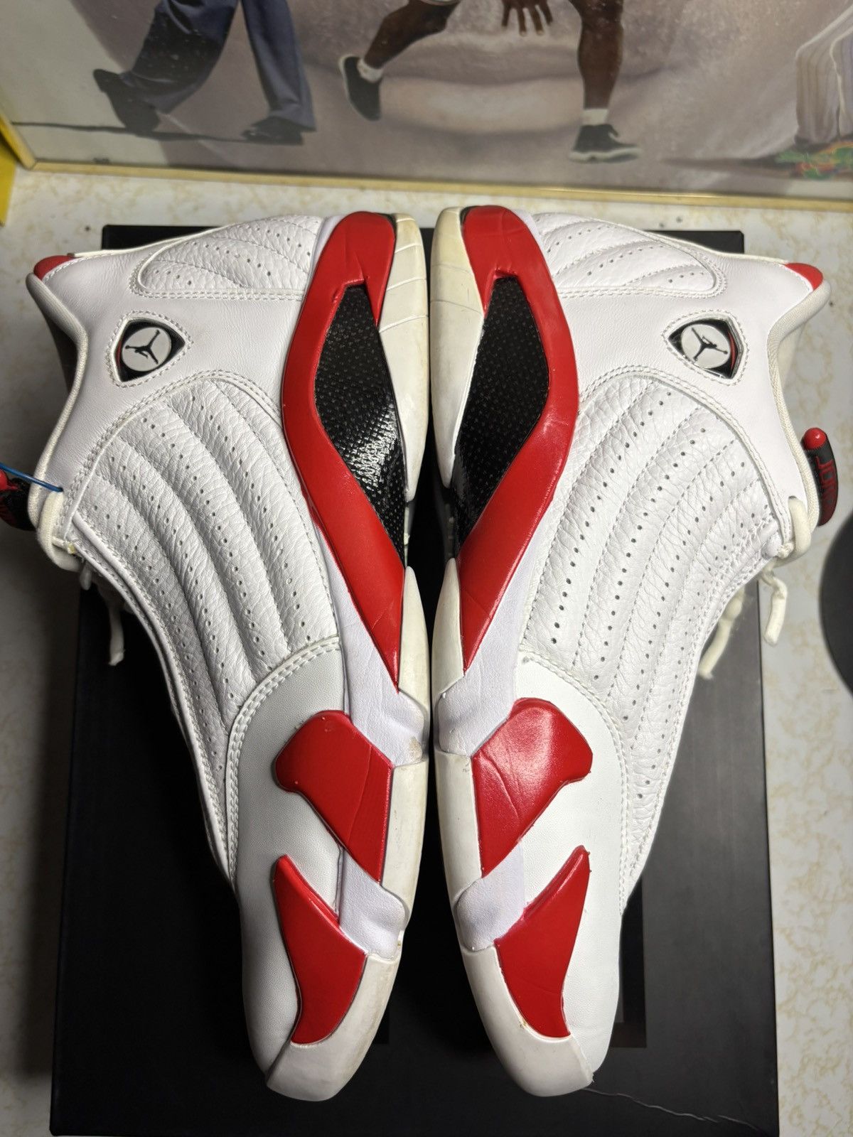 Jordan Brand Jordan Retro 14 ‘candy cane’ Size US 10.5 / EU 43-44 - 4 Thumbnail