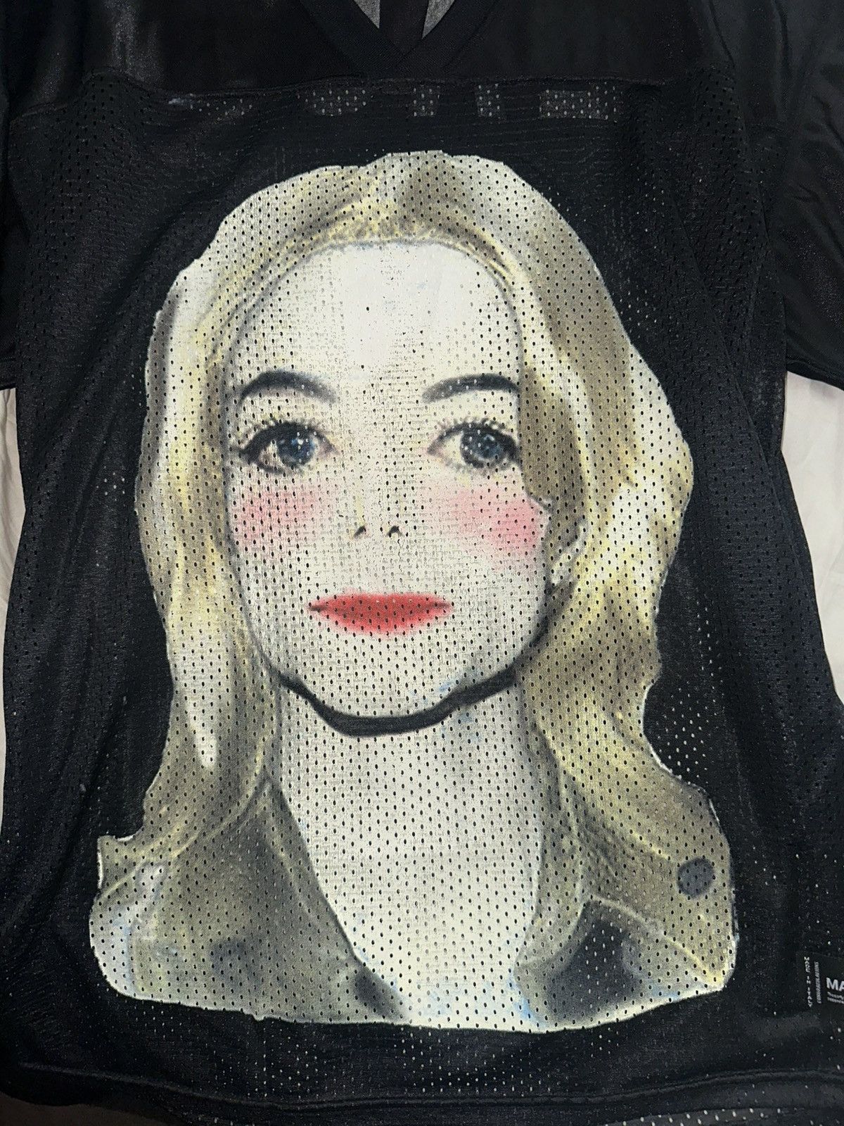 Asspizza × Marcel Zago Marcel Zago x Ass Pizza Michael Jackson “Fem” Jersey - Black Size US L / EU 52-54 / 3 - 3 Thumbnail