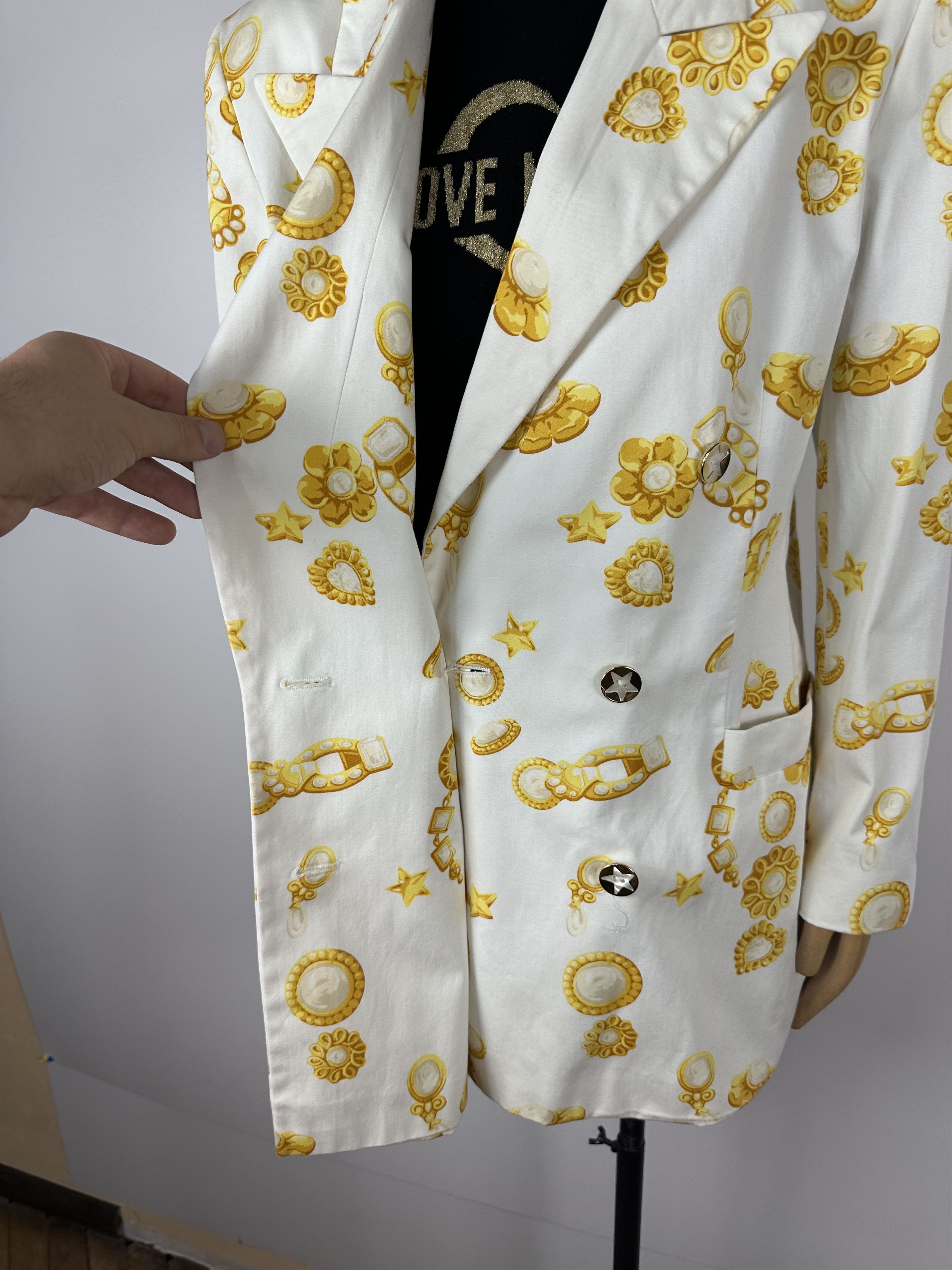 Escada × Escada Sport ESCADA Double Breasted Blazer Jacket Beautiful Buttons Sz 38 Size XS / US 0-2 / IT 36-38 - 9 Thumbnail