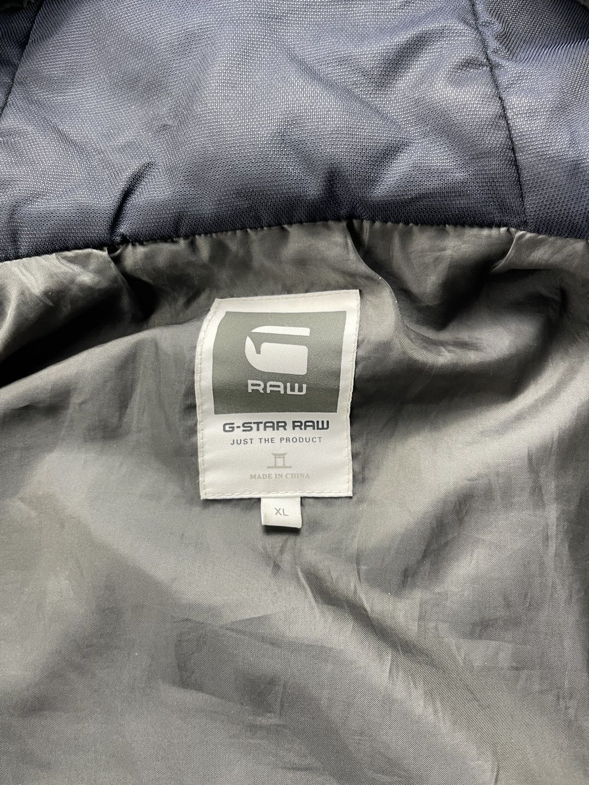 G-Star G Star RAW Quilted Straps Hooded Patches Jacket Padded Size US XL / EU 56 / 4 - 12 Thumbnail