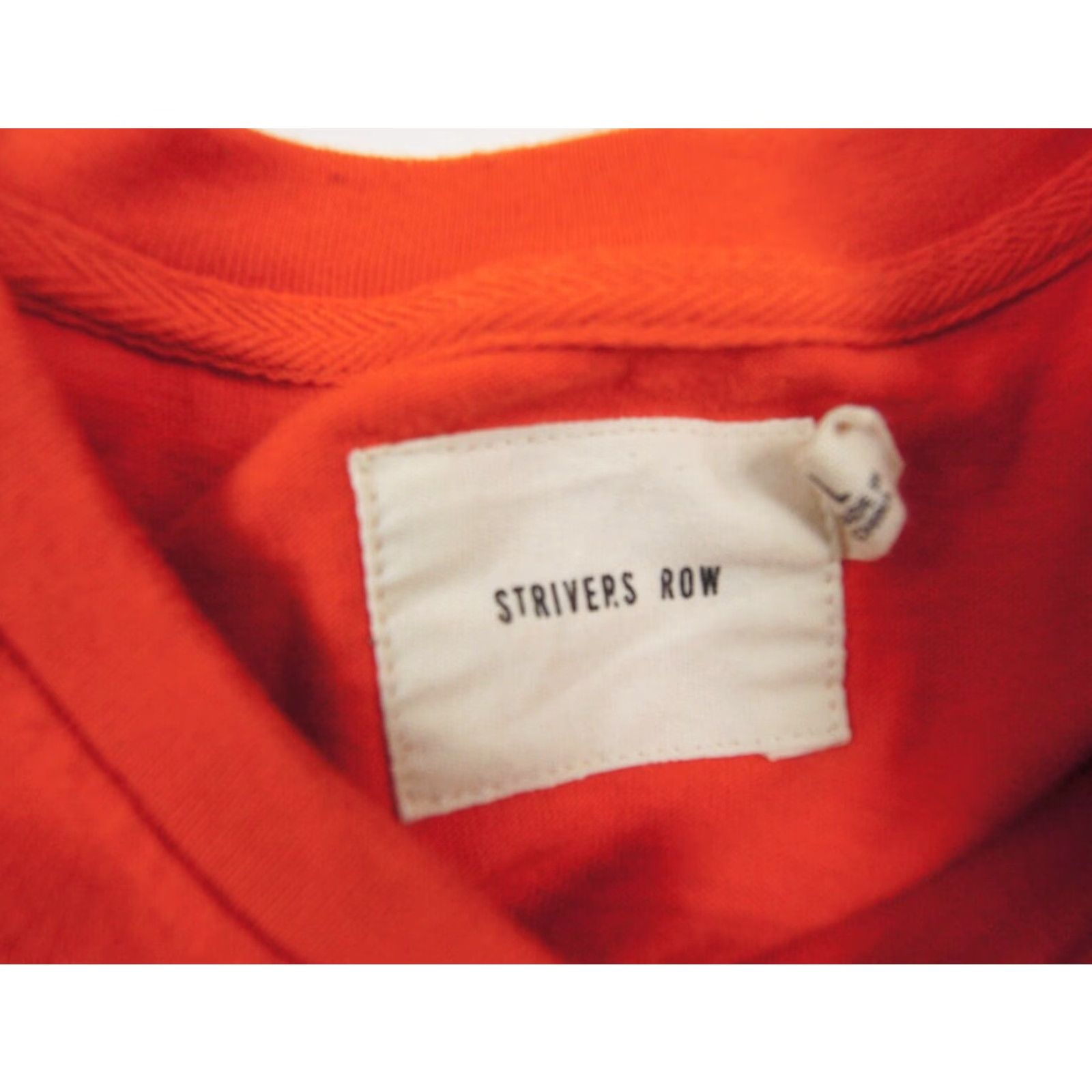 Vintage Strivers Row Orange Short Sleeve Crewneck T-Shirt Mens Large Casual Size US L / EU 52-54 / 3 - 4 Thumbnail