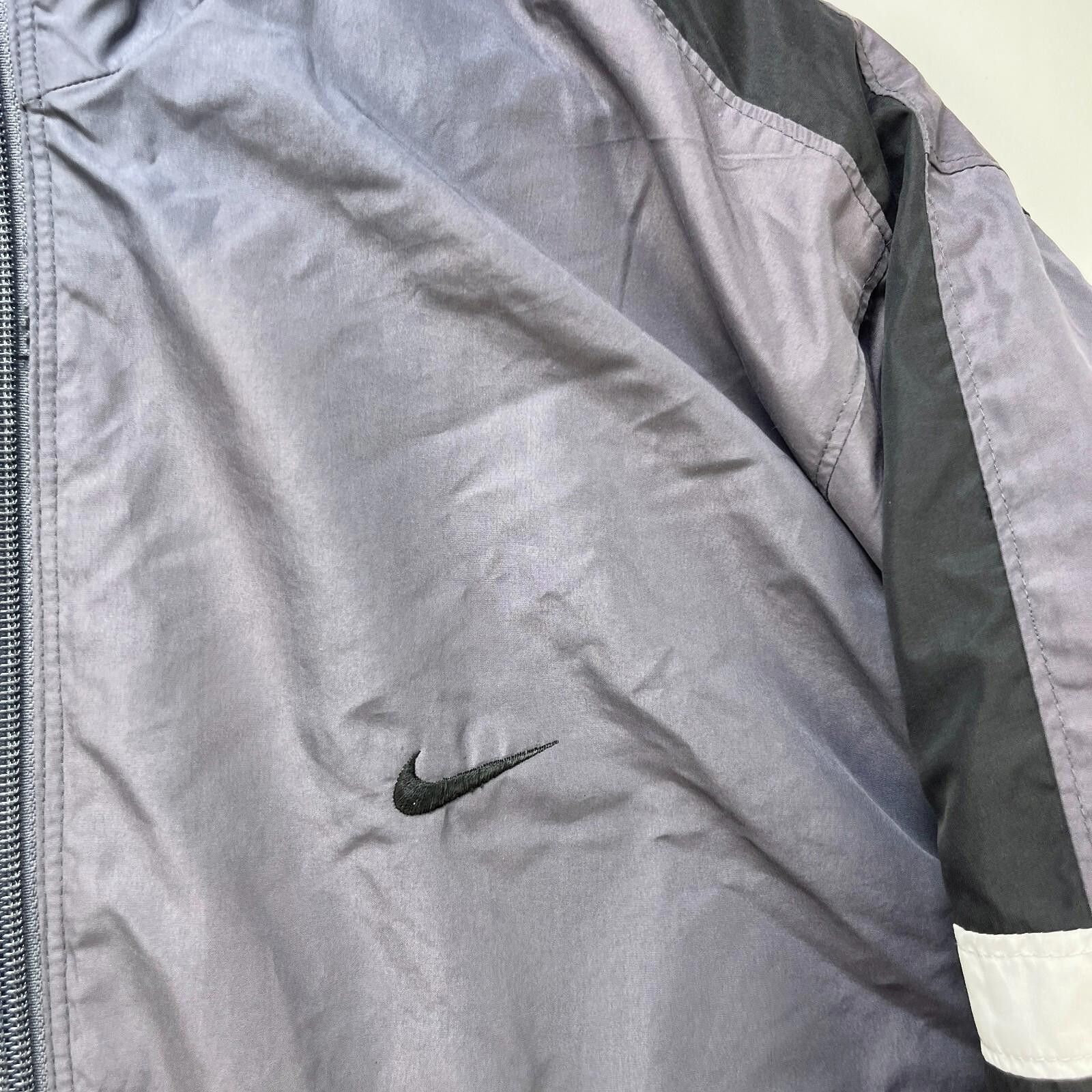 Nike Vintage Nike Windbreaker Track Jacket Swoosh Zip up Large XL Size US L / EU 52-54 / 3 - 3 Thumbnail
