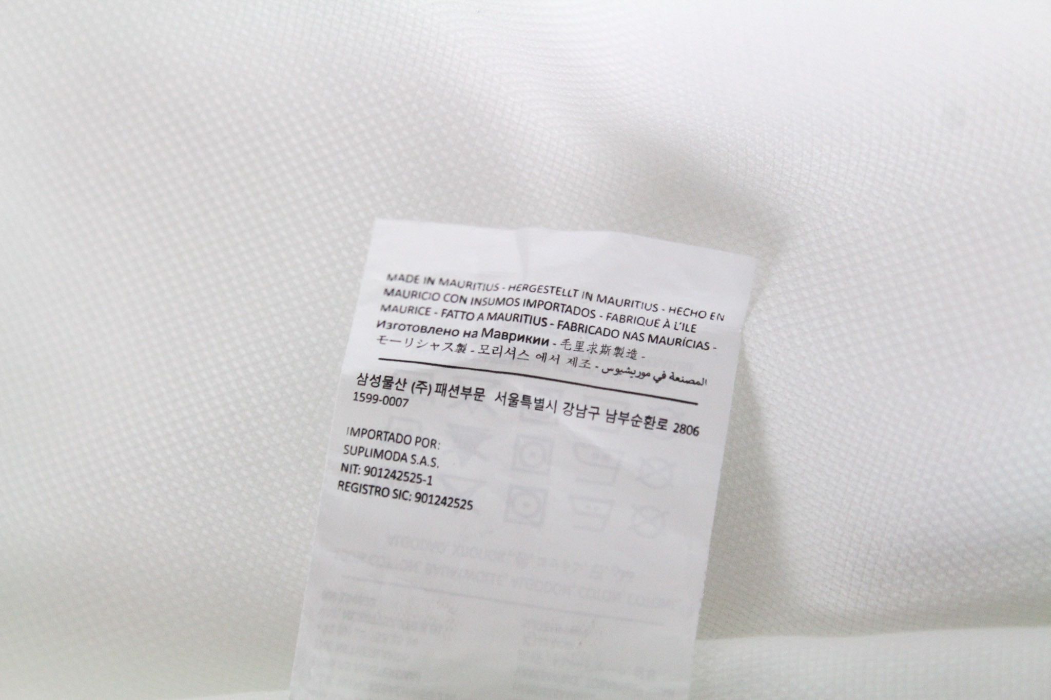 Suitsupply TRAVELLER 40/15 3/4 Slim White Cotton 72365 Size 40R - 7 Thumbnail
