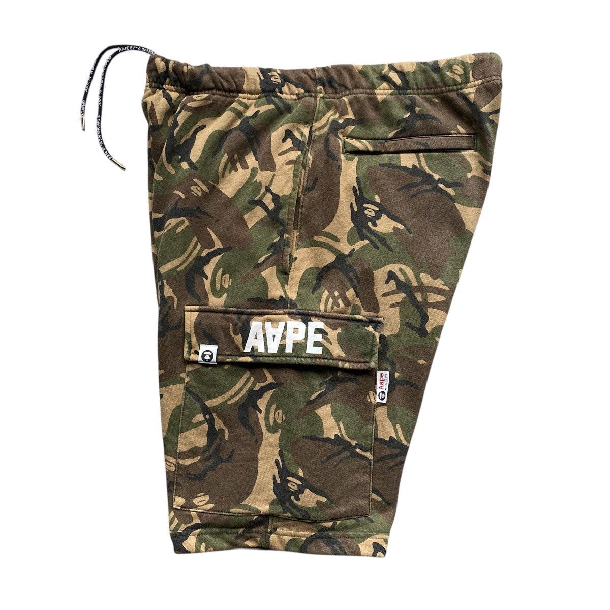 Aape Aape by A Bathing Ape Sweat Shorts Size US 32 / EU 48 - 5 Thumbnail
