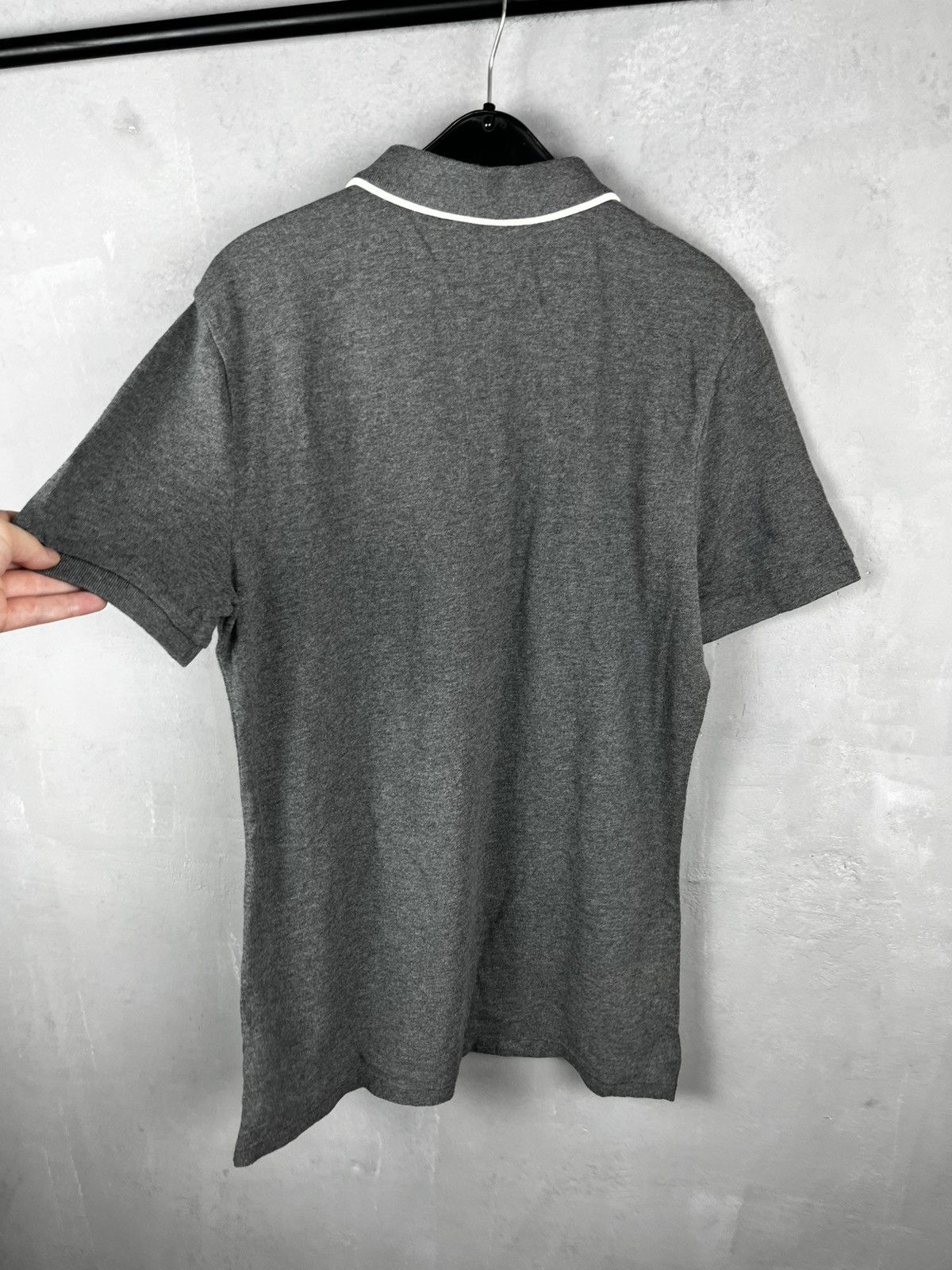 Burberry Vintage BURBERRY Polo Shirt Tee Y2K Rare Hype White Size US L / EU 52-54 / 3 - 9 Thumbnail
