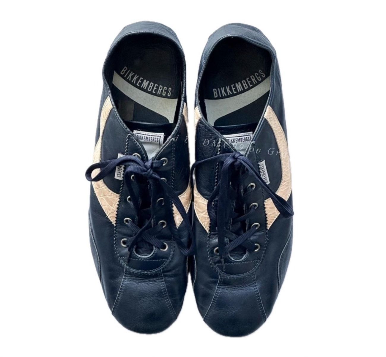 Vintage Vintage Dirk Bikkembergs 2000s Soccer Leather Trainer Size US 11 / EU 44 - 1 Thumbnail