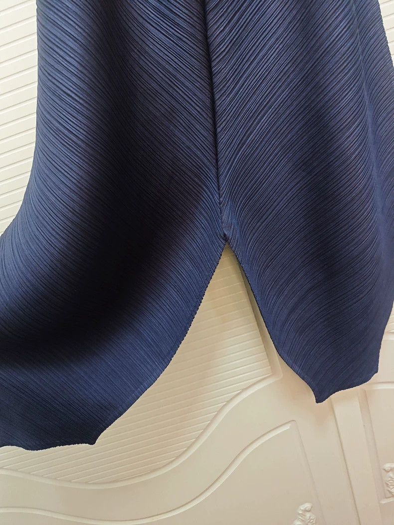 Issey Miyake Issey Miyake size:3 Black twill Aladdin pants Size 31" - 6 Thumbnail