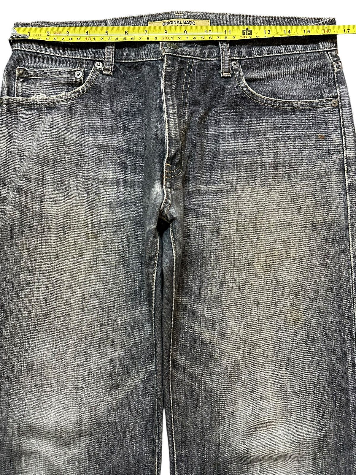 Uniqlo Vintage Japanese Uniqlo Faded Wash Style Loose Jeans Size US 32 / EU 48 - 11 Thumbnail