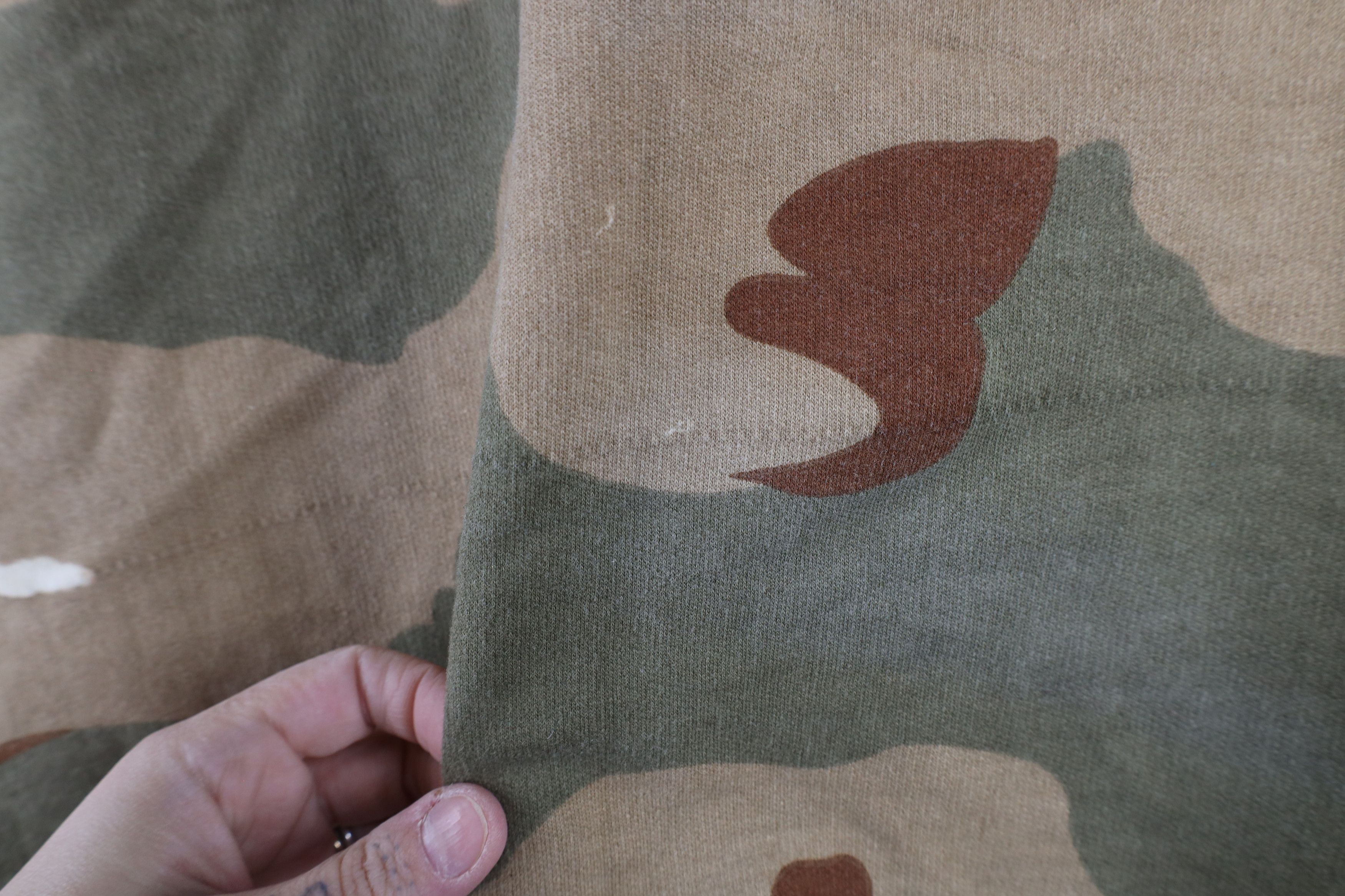 Vintage Vintage 90s Streetwear Camouflage Full Zip Hoodie Sweatshirt Size US M / EU 48-50 / 2 - 13 Thumbnail
