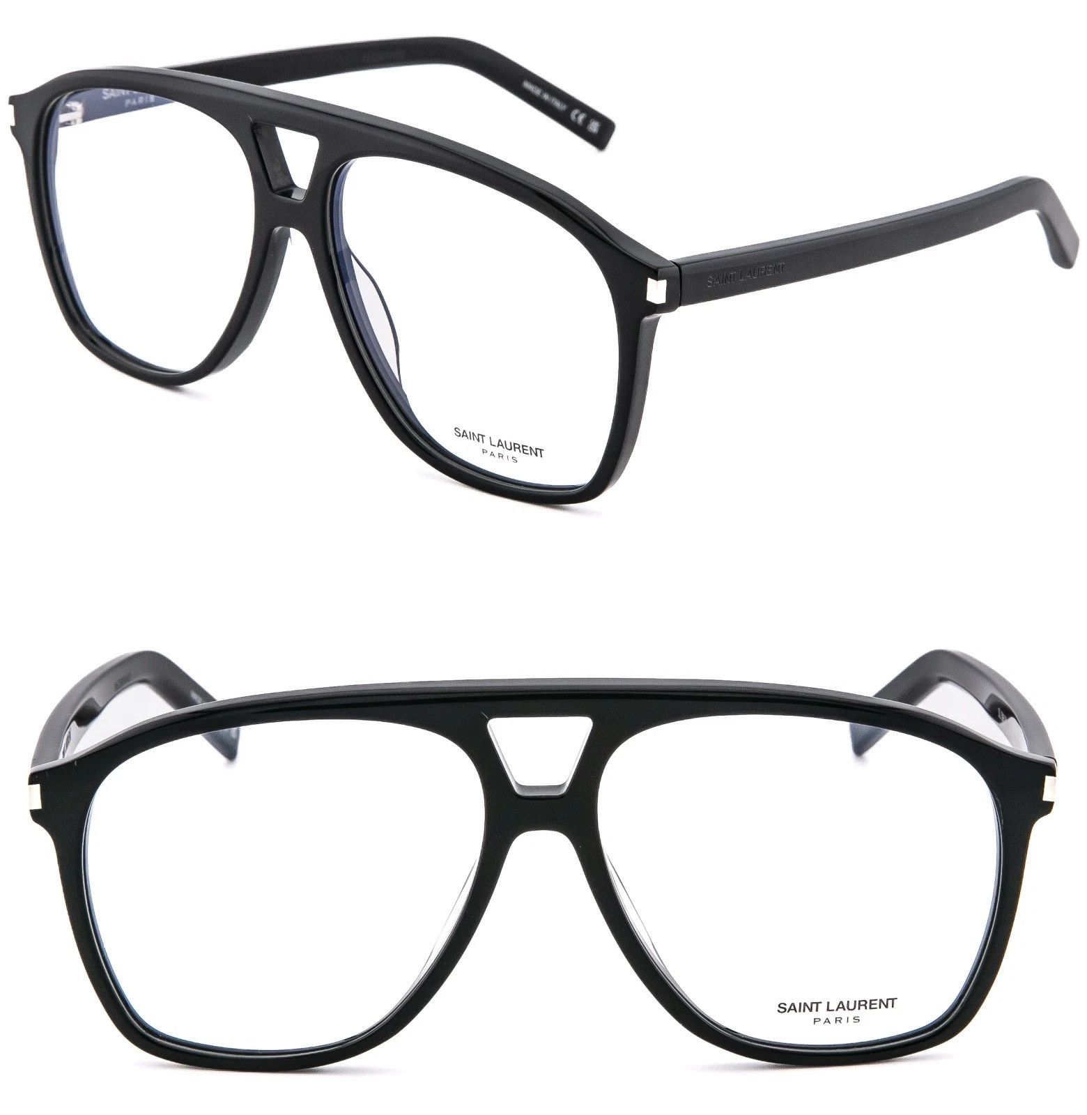 Saint Laurent Paris SAINT LAURENT DUNE 596 YSL SL596 OPT Optical Frame 001 Size ONE SIZE - 1 Thumbnail