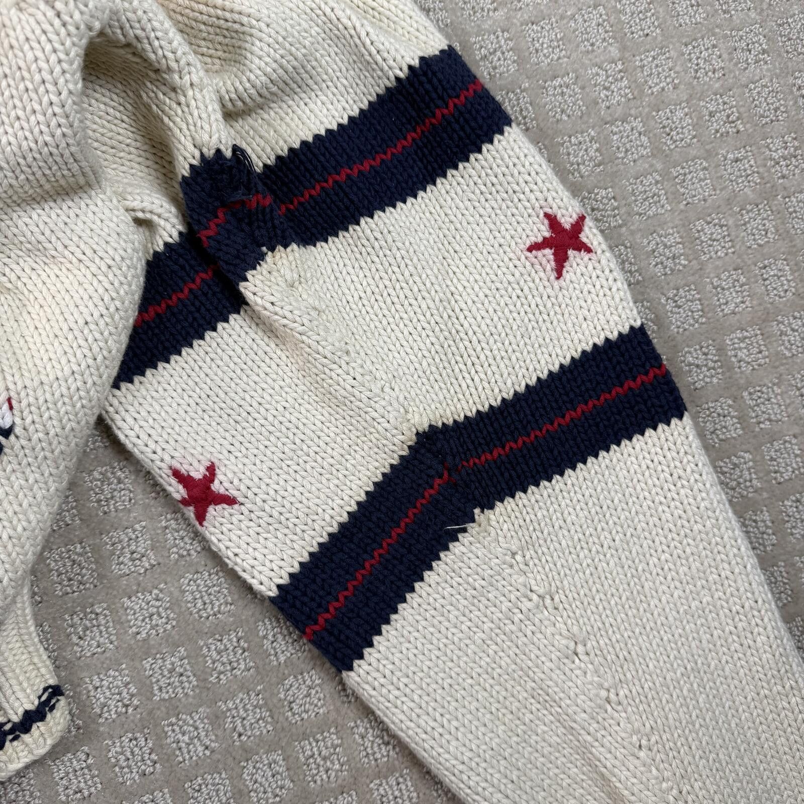 Tommy Hilfiger Vintage Tommy Hilfiger Navy Plane Knit Sweater L Size US L / EU 52-54 / 3 - 6 Thumbnail