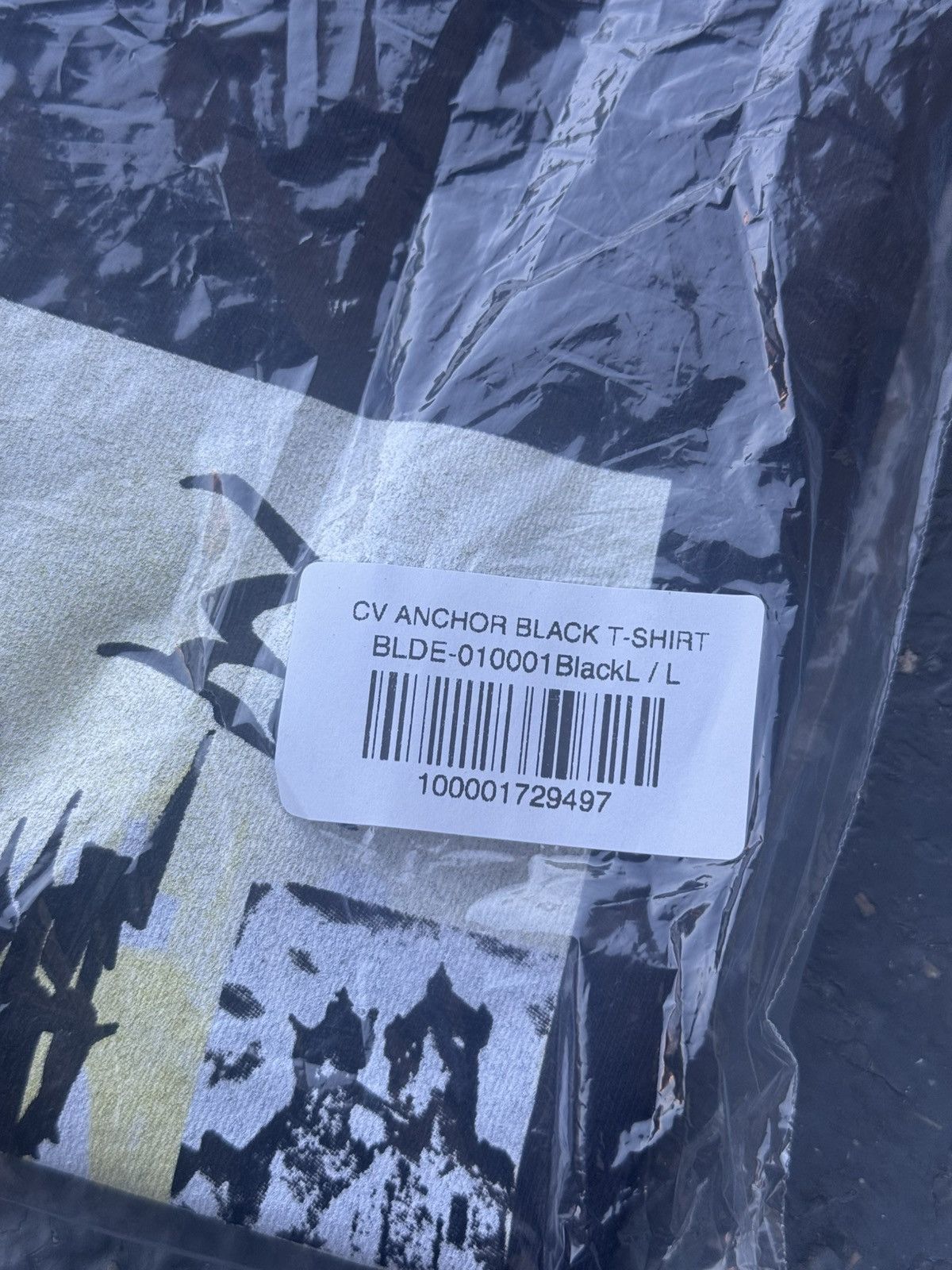 Drain Gang CV ANCHOR BLACK T-SHIRT UNOPENED Size US L / EU 52-54 / 3 - 2 Thumbnail