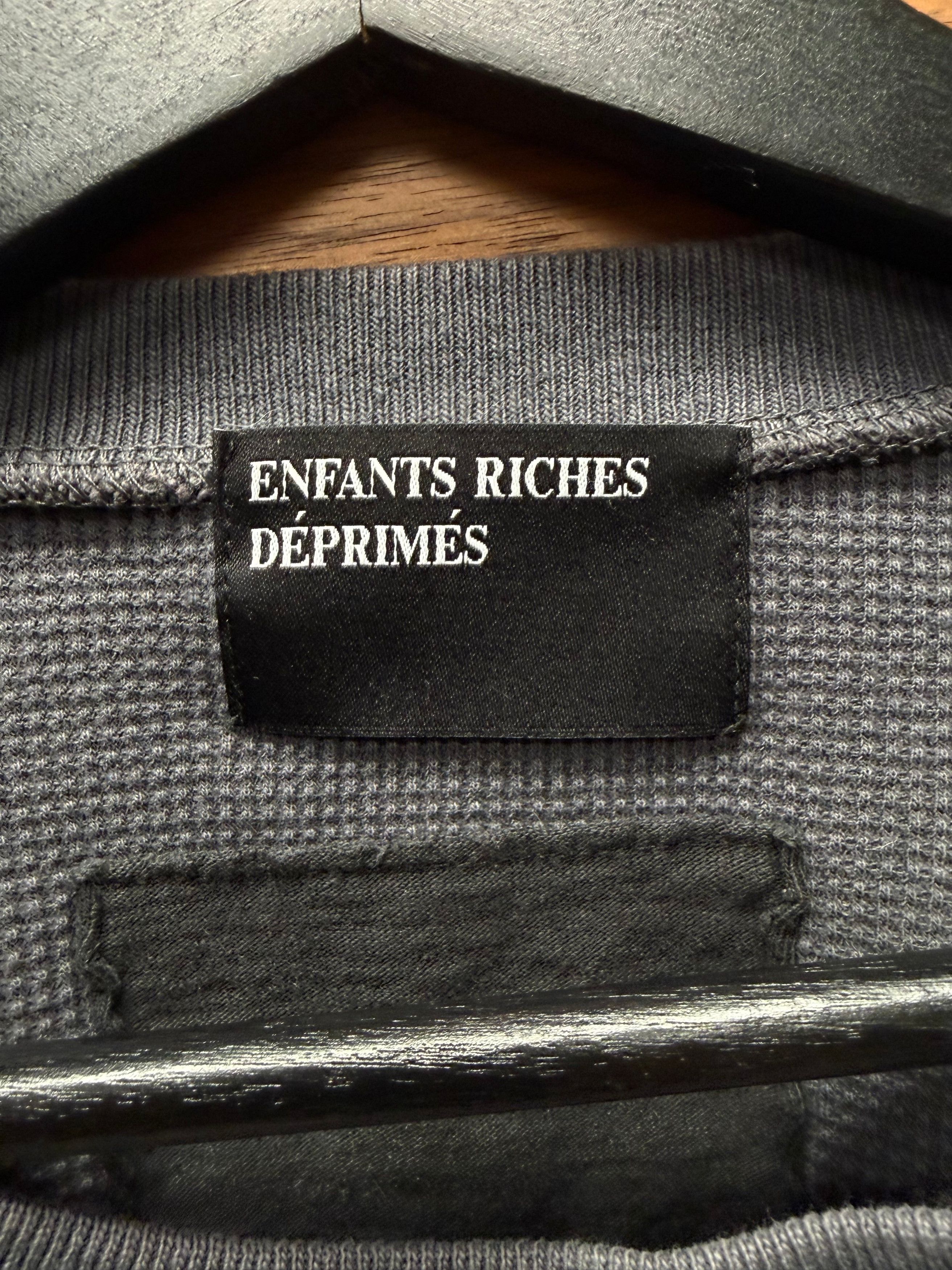 Enfants Riches Deprimes Enfants Riches Deprimes ‘Assemblage’ Patchwork Thermal Long Sleeve Shirt Size US S / EU 44-46 / 1 - 4 Thumbnail